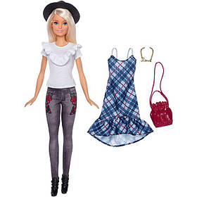 Лялька Барбі Модниця з набором одягу/Barbie Fashionistas 84 Happy Hipster Doll & Fashions — Original