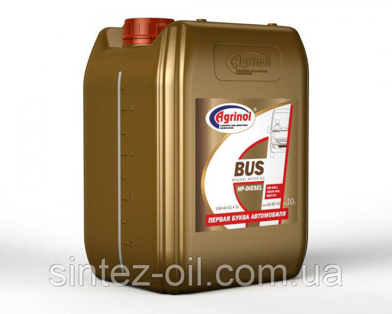  Агрінол BUS 15W-40 CG-4/SJ Мінеральна моторна олива (10л)