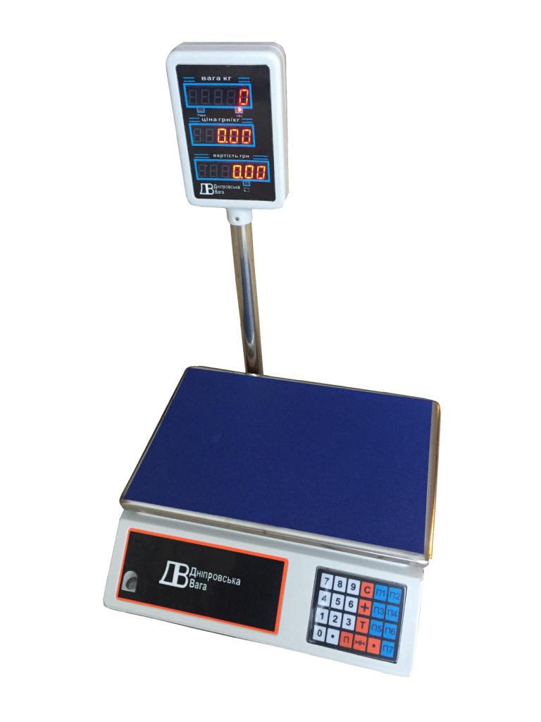 Ваги торговельні ВТЕ-30Т2ДВЕ, фото 1