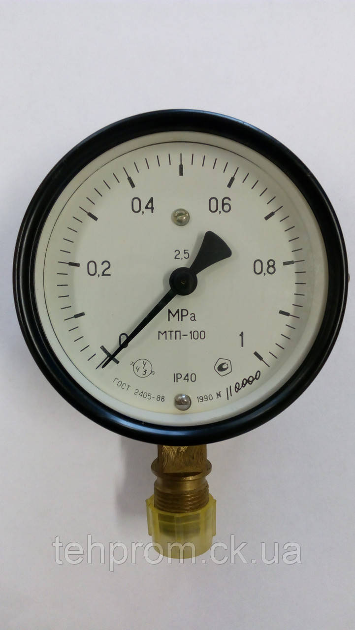 Манометр МТП-100 0-600 кПа клас точності 2,5