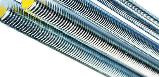 Шпилька різьбова М22 DIN 976 | повна різьба, розмірна, клас міцності 8.8