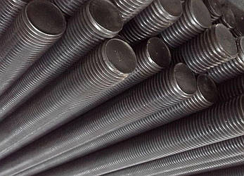 Шпилька різьбова М27 DIN 976 | повна різьба, розмірна, клас міцності 8.8, фото 3