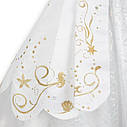 Карнавальний костюм, весільну сукню русалочки Аріель ДеЛюкс + фата Ariel Wedding Deluxe Costume 2018, фото 5