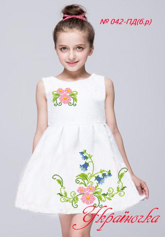  Заготовка для дитячого плаття №042, фото 1