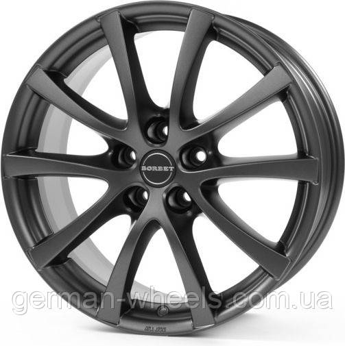 Диски Borbet LV5 колір Matt Antracite параметри 7Jx 18" 5 x114.3 ET 54