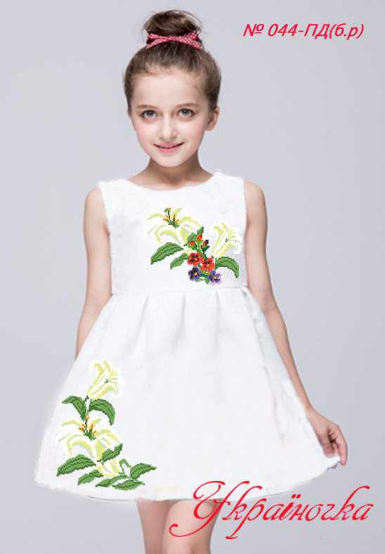  Заготовка для дитячого плаття №044, фото 1