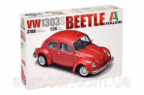  Italeri 3708 1/24 VW 1303S Beetle Coupe, фото 1