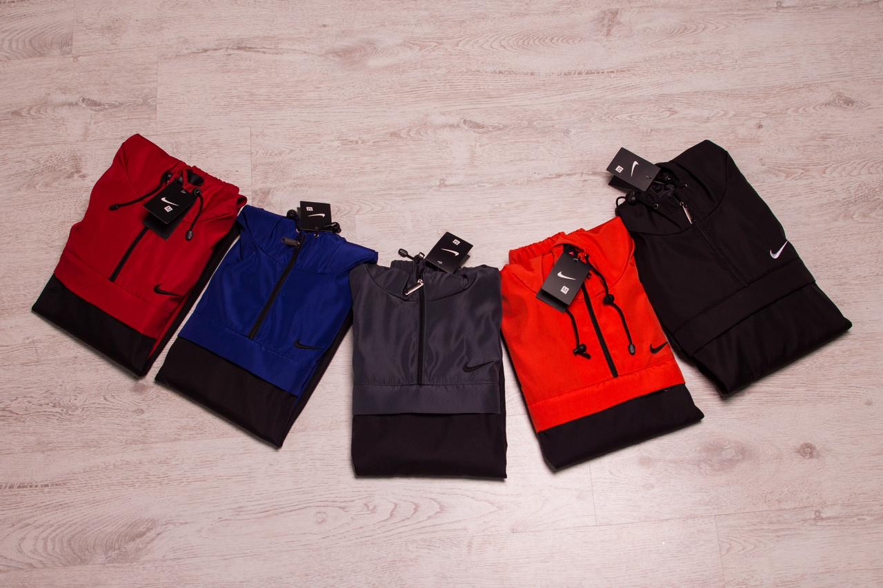 Купить Анорак Nike, мужской черно-белый весенний, цена 499 грн — Prom ...