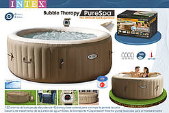 Надувна джакузі PureSpa Bubble Therapy+Hard Water System intex 28404(145/196Х71СМ)