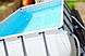 Каркасний басейн Bestway 56442-6, 404 х 201 х 100 см (4 500 л/год, дозатор, сходи, тент, підстилка), фото 2