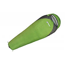 Спальний мішок Terra Incognita Junior 200 правий зелений