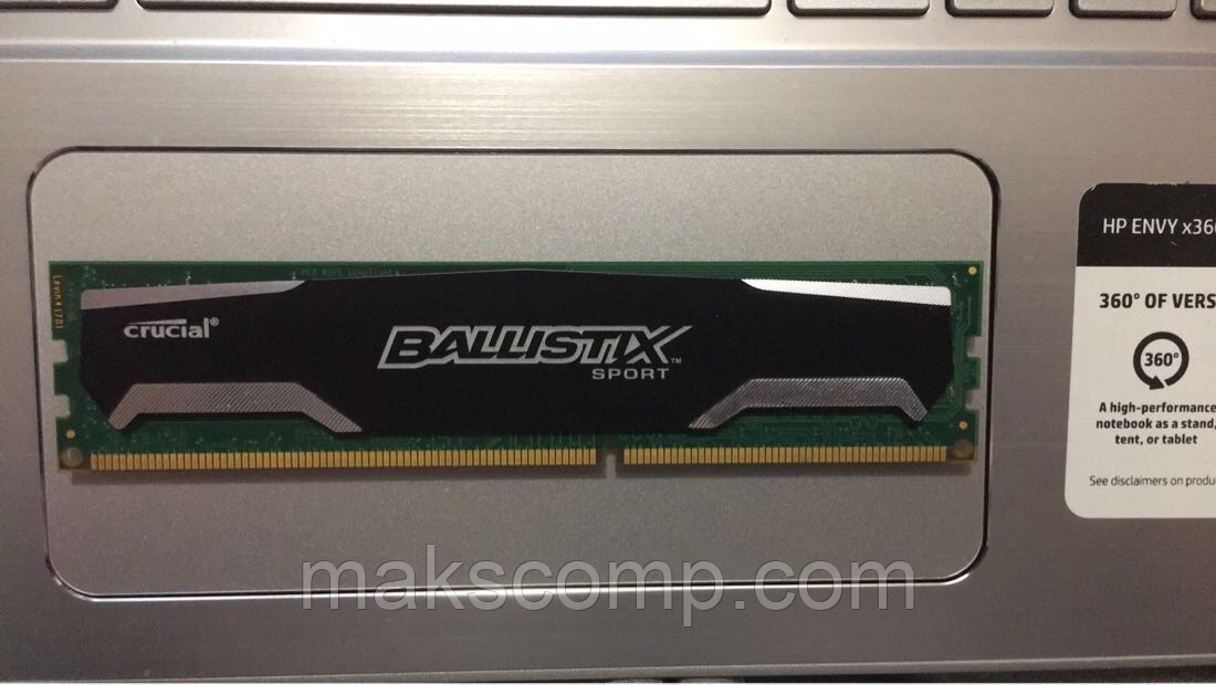 Crucial Ballistix Sport 4GB PC3-12800 (BLS4G3D1609DS1S00)
