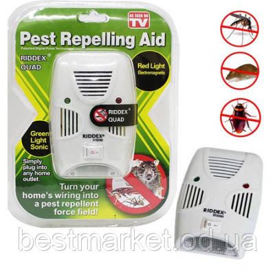 Відлякувач Комах, Гризунів RIDDEX Pest Repelling Aid, фото 1
