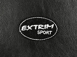 Нашивка Extrim sport колір чорно-білий 60x38 мм, фото 1