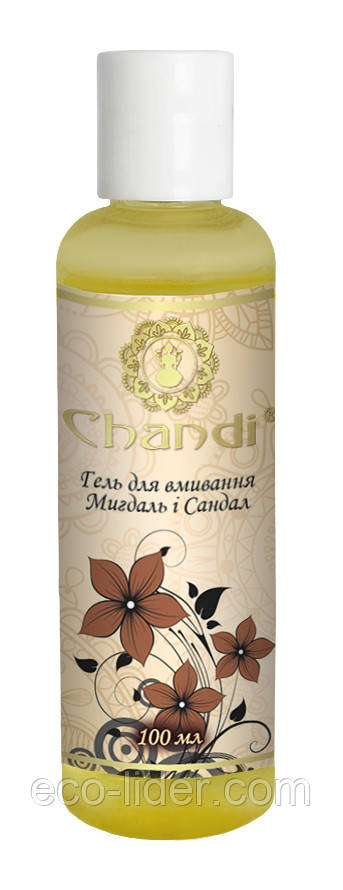 Гель для вмивання "Мигдаль і Сандал" Chandi, 100 мл, фото 1