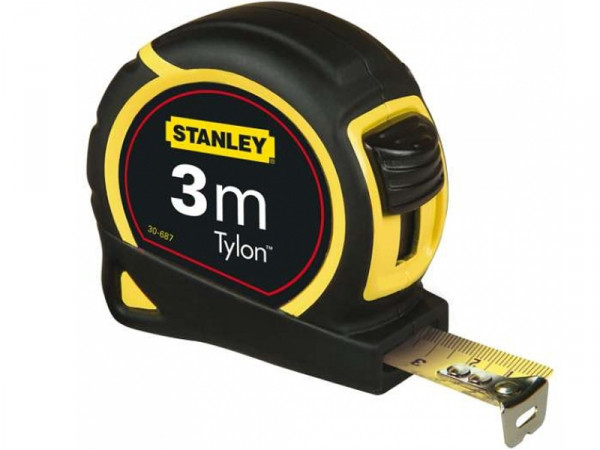 Рулетка STANLEY Tylon 3м / 5м / 8м ергономічний корпус