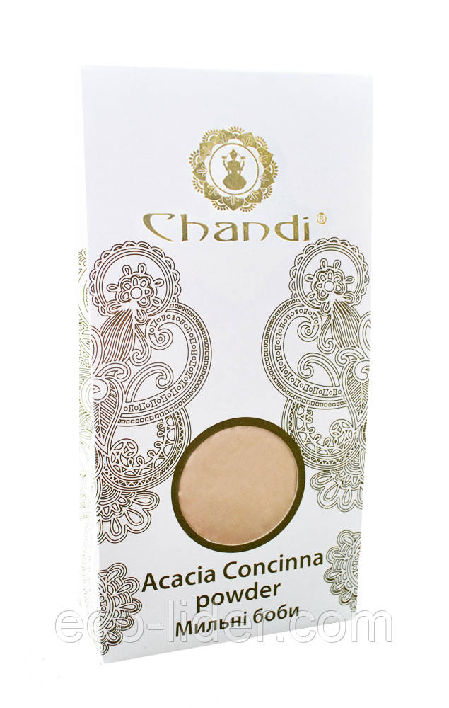 Порошок мильних бобів (Acacia Concinna powder) Chandi, 100 г