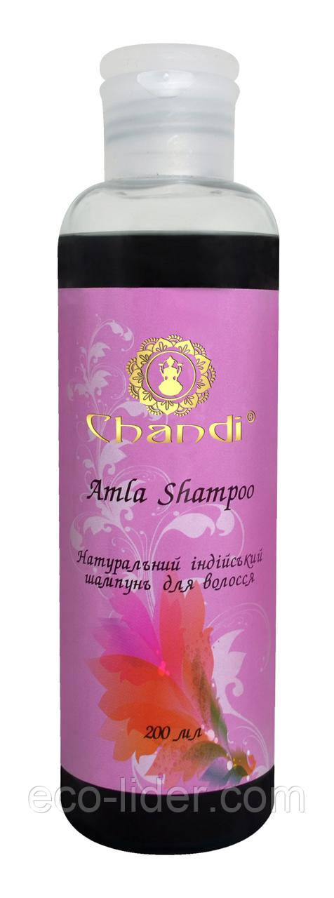 Натуральний індійський шампунь "Амла" Chandi, 200 мл, фото 1