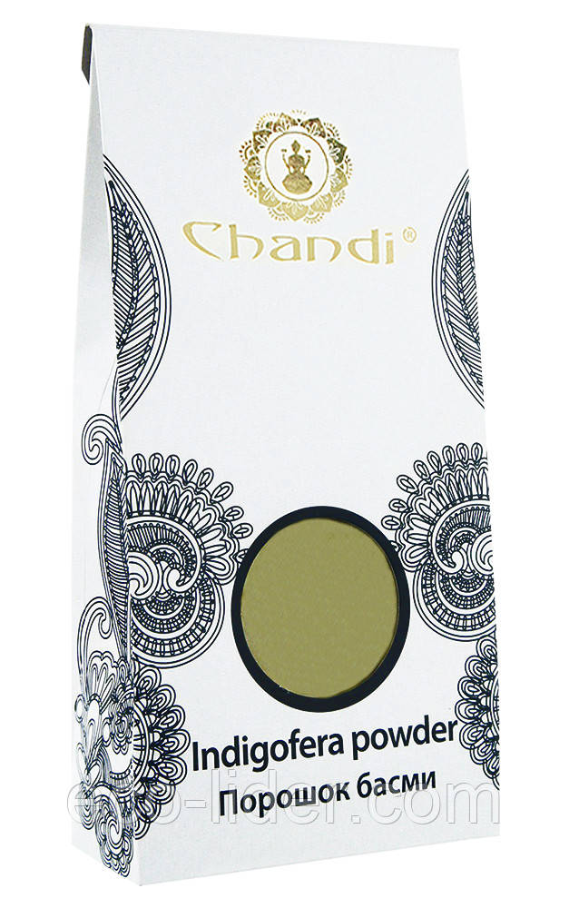 Порошок басми (Indigofera powder) Chandi, 100 г