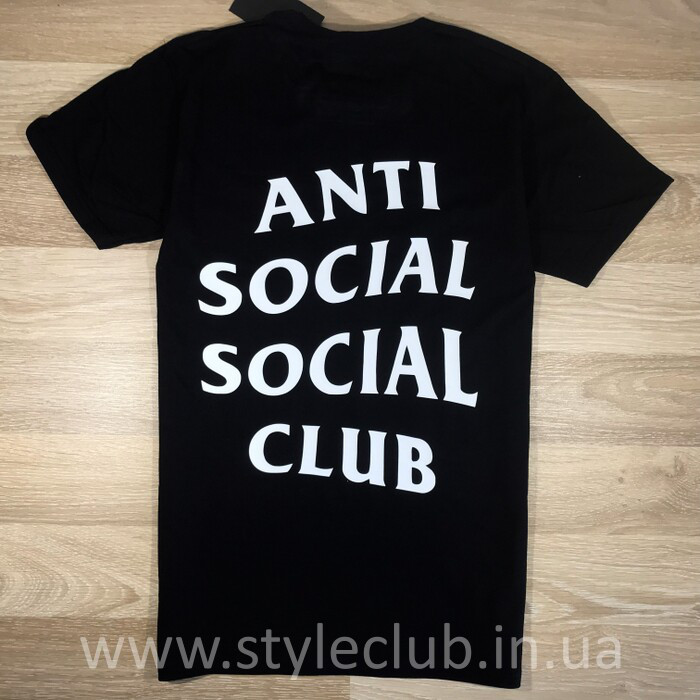 Футболка Anti Social social club Бірки A. S. S. C.