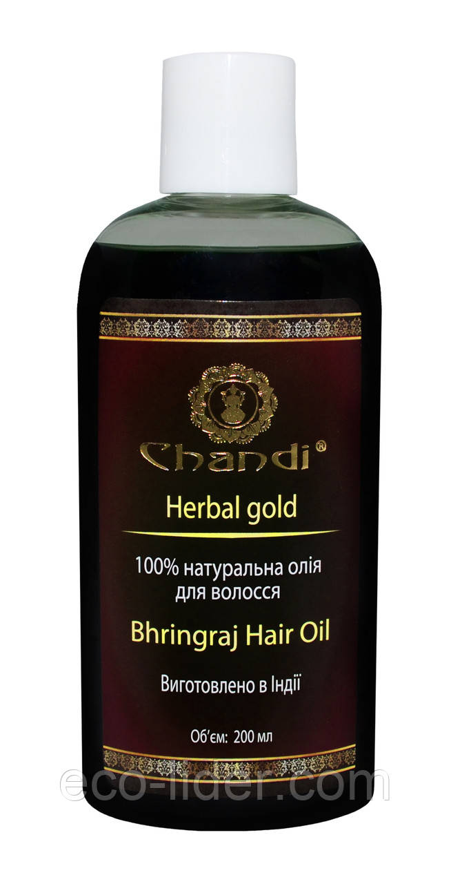 Натуральное масло для волос "Брингарадж" Chandi, 200 мл - фото 1 - id-p512757858