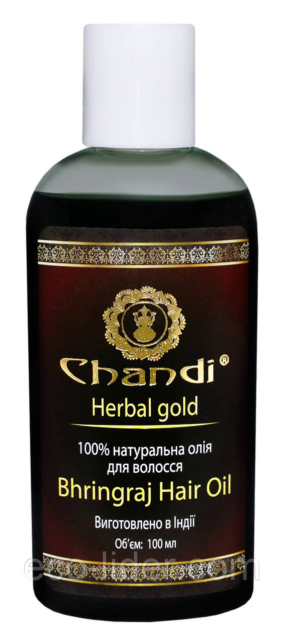 Натуральне масло для волосся "Брингарадж" Chandi, 100 мл