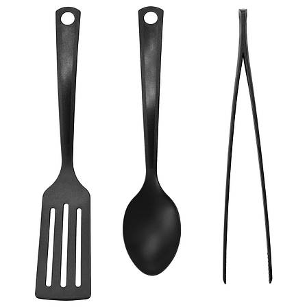 ГНАРП Кухонні прилади, 3 предмета, чорний 30335841 IKEA, ІКЕА, GNARP, фото 2