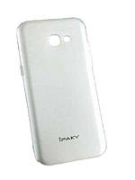 М'який чохол накладка IPAKY для Samsung Galaxy A5 2017 / A520 Сріблястий