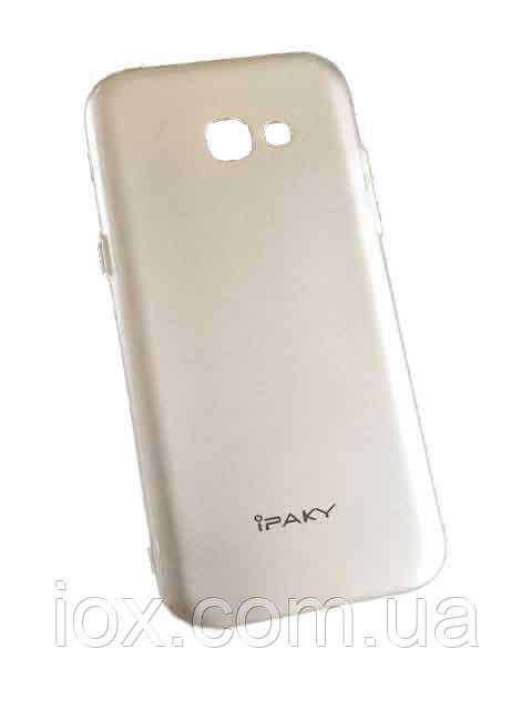 М'який TPU чохол-накладка IPAKY для Samsung Galaxy A7 (A720) Золотий