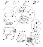 Надувний басейн джакузі PureSpa Jet and Bubble Deluxe (218 х 71 см) Intex 28456, фото 4