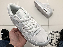 Чоловічі кросівки Nike Air Max 90 Mesh White 833418-100, фото 3