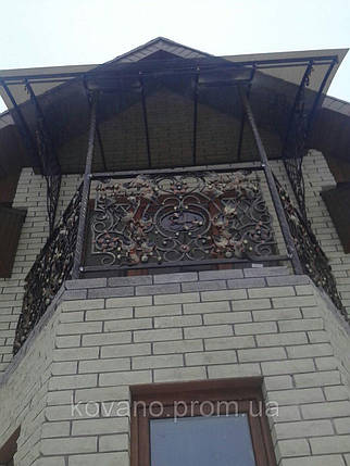 Кований балкон, фото 2