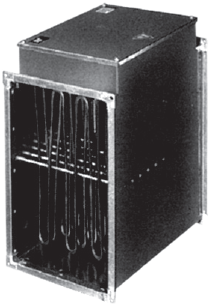 Воздухонагреватели электрические для прямоугольных каналов ESC 50-25/22.5 - фото 1 - id-p678842169