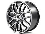Диски Borbet XA колір Mistral Anthracite Polished Matt параметри 9J x 20" 5 x 115 ET 40, фото 3