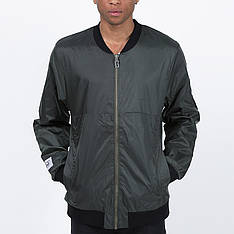 Подовжений чоловічий бомбер Light Army Jacket Dk Green від Galagowear в розмірі S