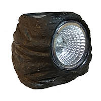 Декоративний Садовий світильник на сонячній батареї CAB89 камінь