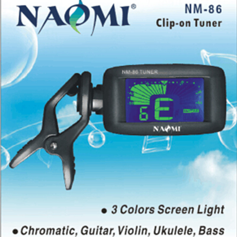 Тюнер для настроювання гітари Naomi NM-86