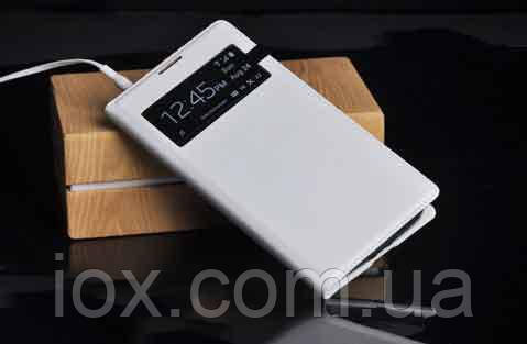 Білий чохол flip Samsung Galaxy S4 i9500