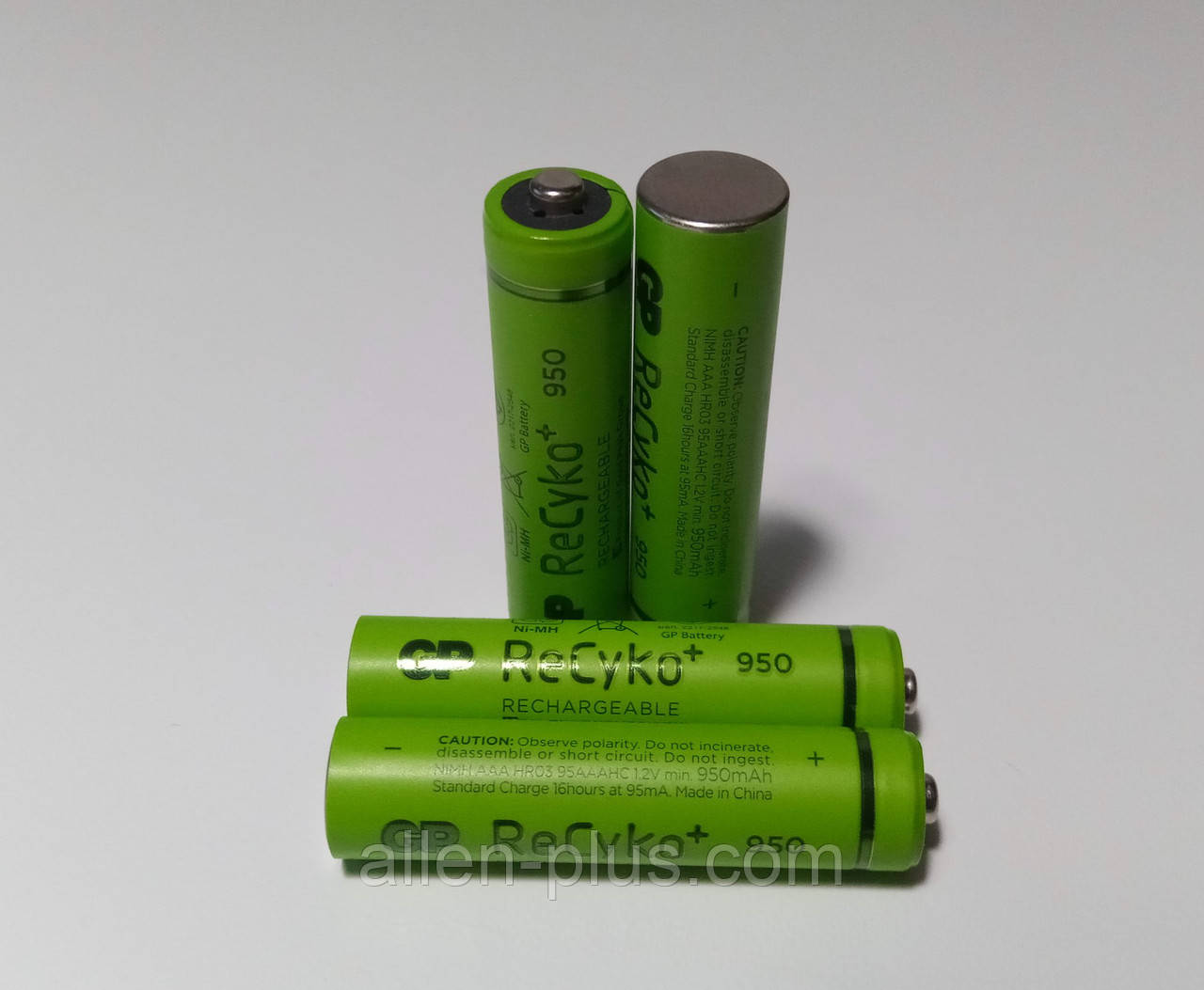 Акумулятор GP Green Generation ReCyko+ ААА 1.2 V 950mAh Ni-MH