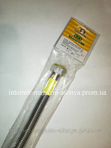 Нержавеющая гофра ( 200 см ) для газа GROSS 1/2"-1/2" гайка-гайка, цена ...