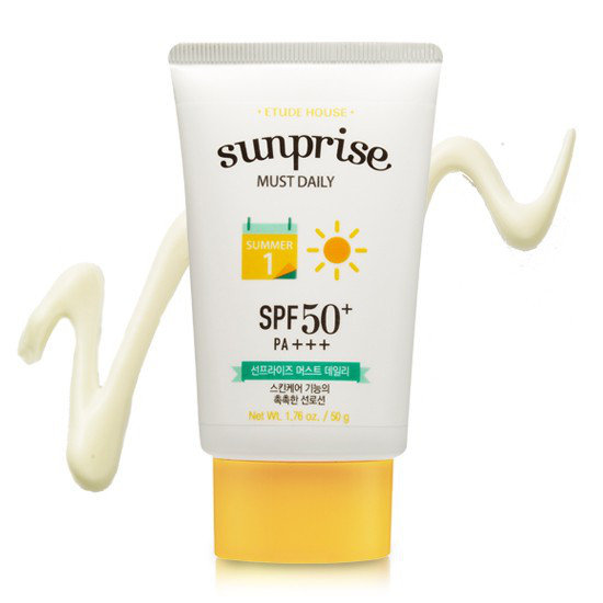 Etude House Sunprise Must Daily SPF50 Солнцезащитный крем