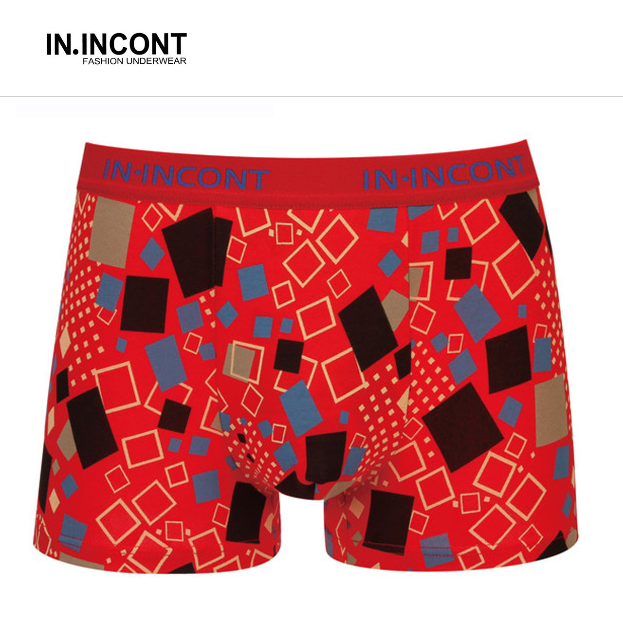 Чоловічі боксери стрейчеві Марка "IN.INCONT" Арт.3497