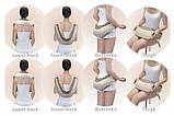 Вібраційний ударний масажер для плечей та тіла Cervical Massage Shawls, фото 8