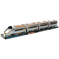 Поезд метро игрушка M 0335 U/R, электричка 70 см, звук, на батарейках