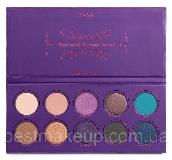 Палетка тіней ZOEVA Love is a Story Palette
