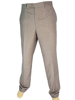 Класичні чоловічі брюки Monzeratti 0679 olive в світло-оливковому кольорі