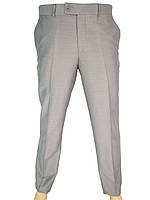 Світлі чоловічі класичні брюки Monzeratti 0679 cappucino struct
