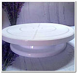 Підставка для торта обертова висота 6 см, фото 2