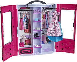 Ігровий набір шафа валіза для Барбі з одягом Barbie Fashionistas Ultimate Closet Дніпр