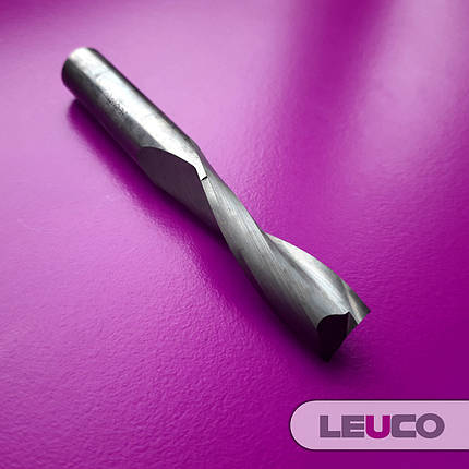 8х30х75х8 Z=2 Спіральна фреза Leuco для чистової обробки, фото 1